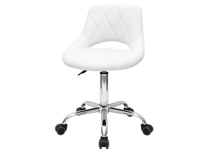 Стілець для майстра модель 155, БІЛИЙ, фото 1