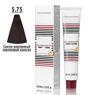 Фарба для волосся Eslabondexx Color 5.75 світло-каштановий махагон коричневий 100мл