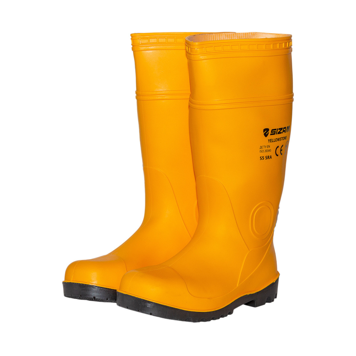 Sizam чоботи захисні робочі з ПВХ, розмір 37, Baltimore Yellow 36281