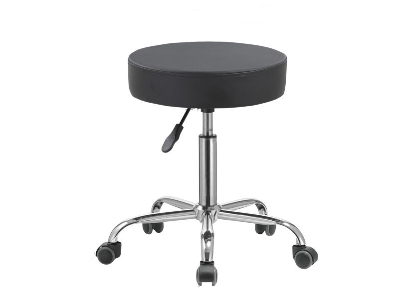 Стілець для майстра модель 105, ЧОРНИЙ, фото 1