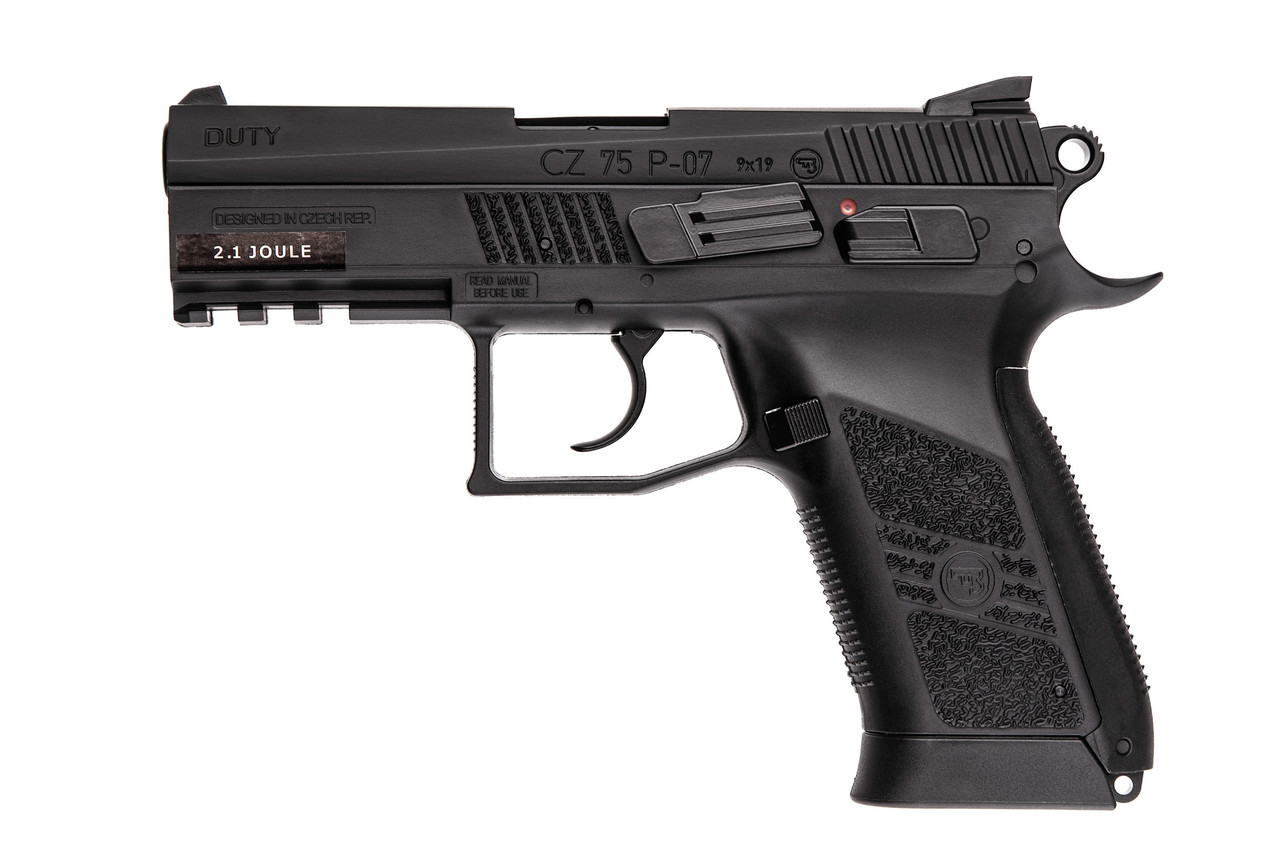 Пістолет пневматичний ASG CZ 75 P-07 4.5 мм