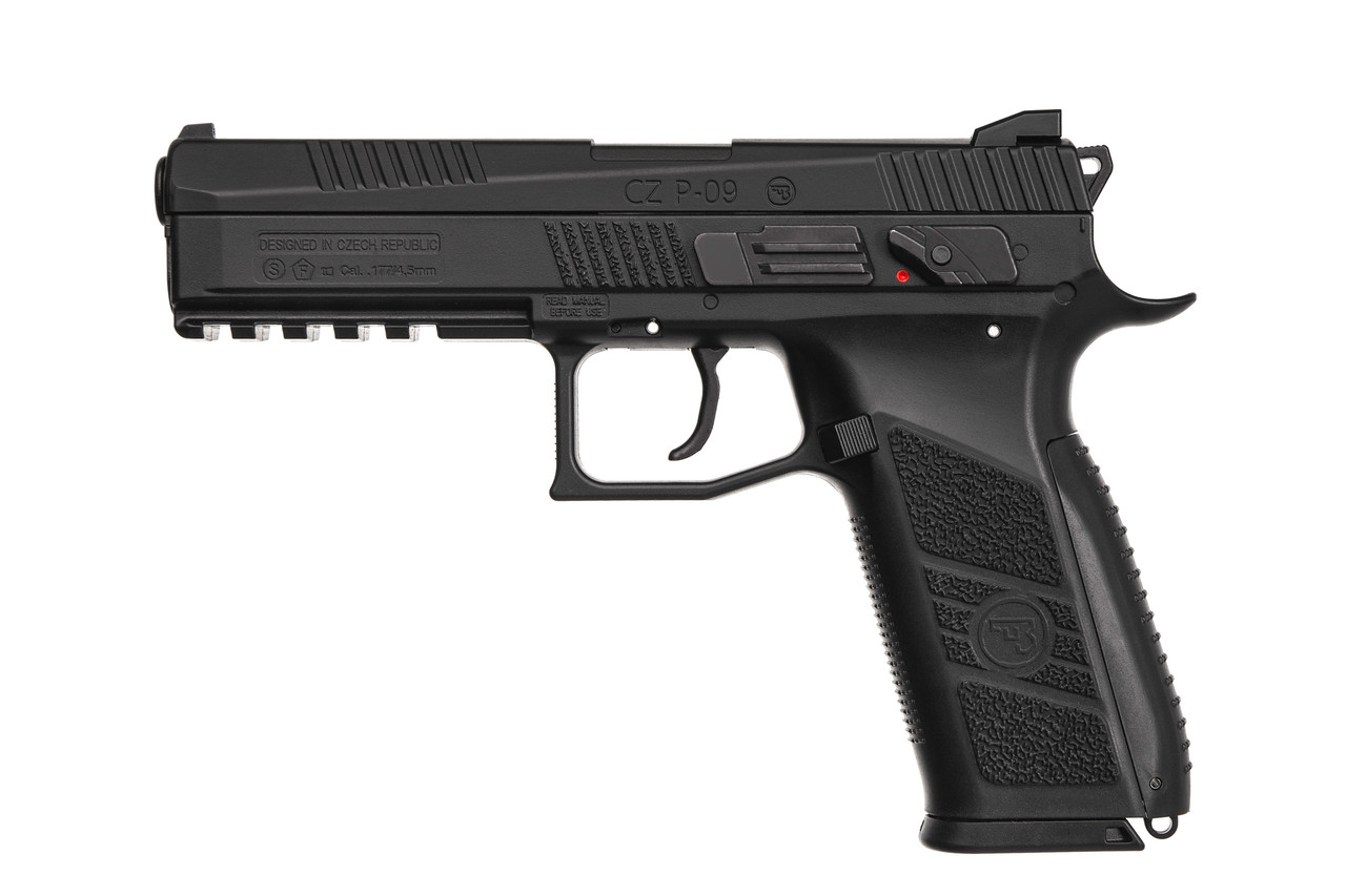 Пістолет пневматичний ASG CZ P-09 Pellet Blowback, 4,5 мм