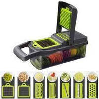 Овощерезка ручная Veggie Slicer 14в1 универсальная - Многофункциональный мультислайсер кухонная терка для на