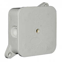 Коробка встановлювала пласт. Нік.ко електро Р2 2,5мм.кв. 380V квадрат без клем