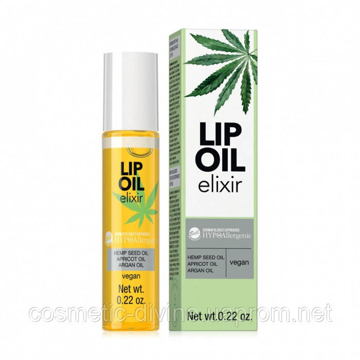Олія для губ Bell Hypo Allergenic Lip Oil Elixir VEGAN