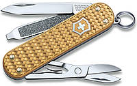 Мультитул нож Victorinox Classic SD Precious Alox Brass Gold 0.6221.408G