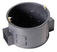 Коробка установча пласт. одинарна бетон з шурупами блочна d68