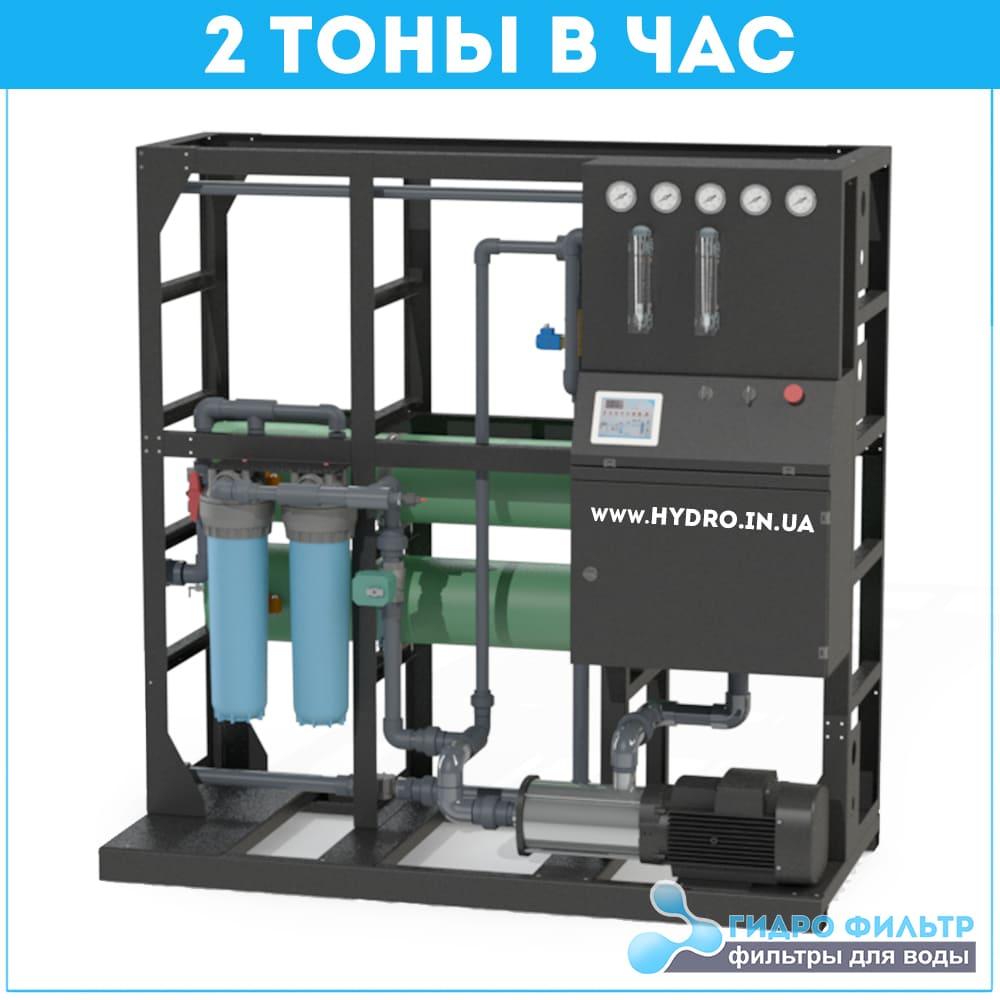 Промислова система зворотного осмосу Nerex LPRO281-WL (2 тони/год)