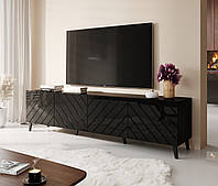 Тумба під ТВ Cama ABETO чорний 52/200/42 см