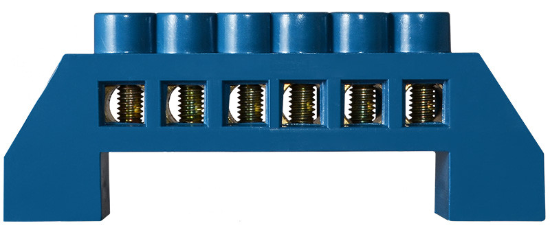 Нульова шина в пластиковому корпусі BC-6A 06 (6*9) АСКО-УКРЕМ (A0150120059), фото 1