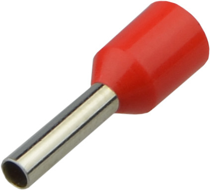 Наконечники трубчасті НТ 1,5-08 червоні (100шт) АСКО-УКРЕМ (A0060010046), фото 1