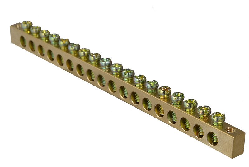 Нульова шина 18 отв. (6*9) АСКО-УКРЕМ (A0150120070), фото 1