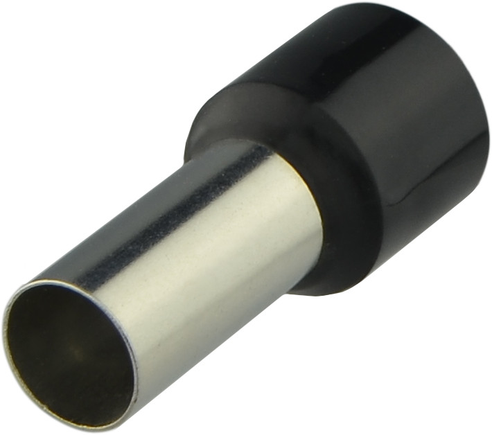 Наконечники трубчасті НТ 25,0-16 чорні (100шт) АСКО-УКРЕМ (A0060010124), фото 1