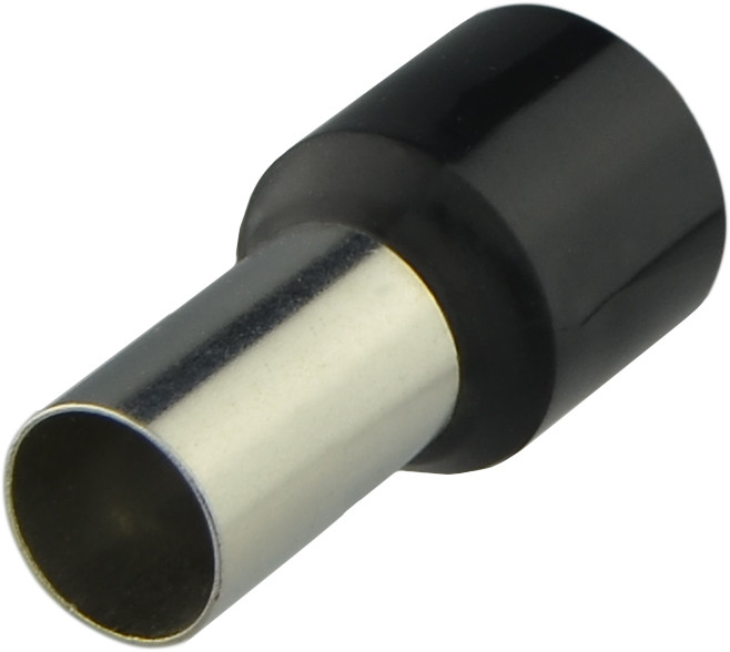 Наконечники трубчасті НТ 25,0-12 чорні (100шт) АСКО-УКРЕМ (A0060010137), фото 1