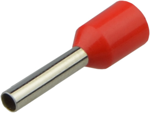 Наконечники трубчасті НТ 1,5-12 червоні (100шт) АСКО-УКРЕМ (A0060010023), фото 1