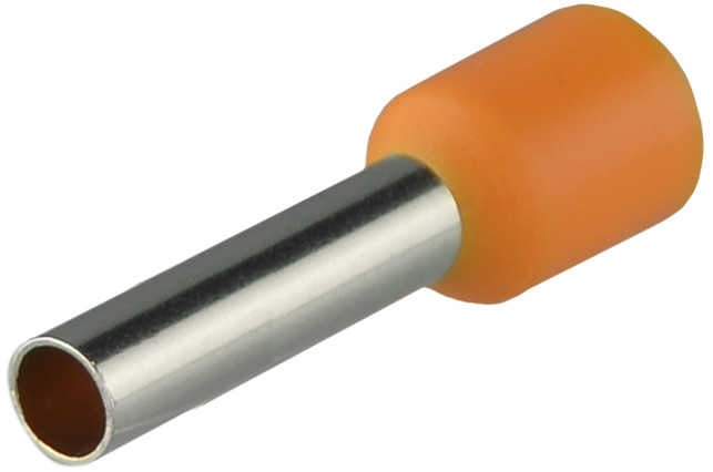 Наконечники трубчасті НТ 4,0-12 помаранчеві (100шт) АСКО-УКРЕМ (A0060010029), фото 1