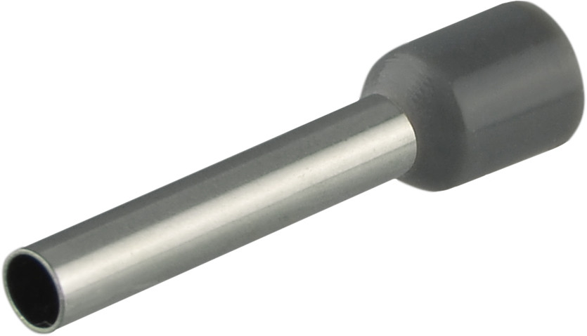 Наконечники трубчасті НТ 4,0-18 сірі (100шт) АСКО-УКРЕМ (A0060010030), фото 1