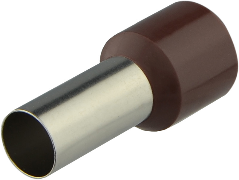 Наконечники трубчасті НТ 35,0-18 коричневі (100шт) АСКО-УКРЕМ (A0060010037), фото 1