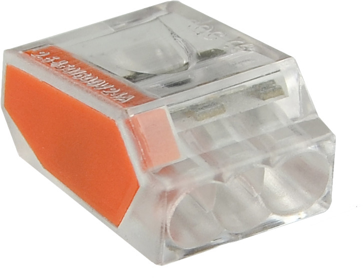 Клемник сполучний CMK-253Х помаранчевий АСКО-УКРЕМ (A0130010090), фото 1