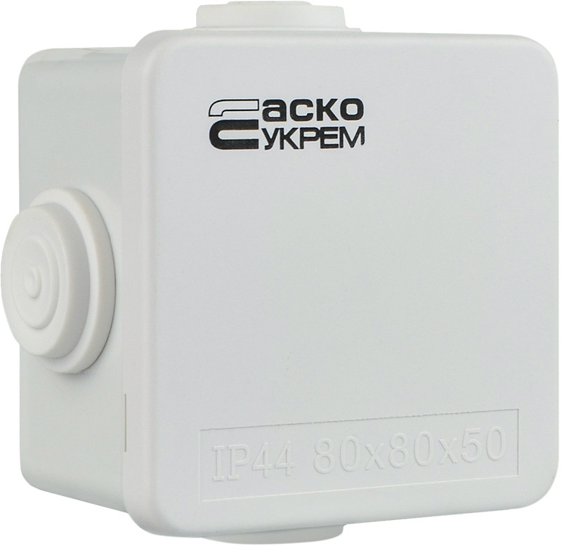 Розподільча коробка TY-RA 80*80*50 АСКО-УКРЕМ (A0150170014), фото 1