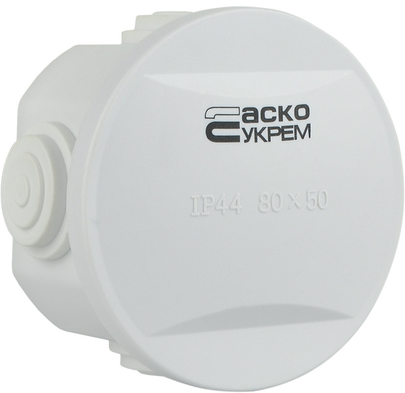 Розподільча  коробка TY-RA 80*50 АСКО-УКРЕМ (A0150170016), фото 1