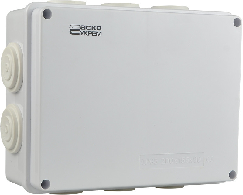 Розподільча коробка TY-RA 200*155*80 АСКО-УКРЕМ (A0150170022), фото 1
