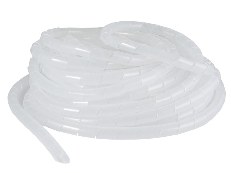 Спіраль біла-прозора (10м) SWB-12 АСКО-УКРЕМ (A0150070004), фото 1