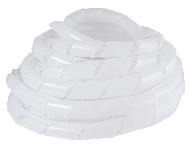 Спіраль біла-прозора SWB-24  (10м)АСКО-УКРЕМ (A0150070007), фото 1