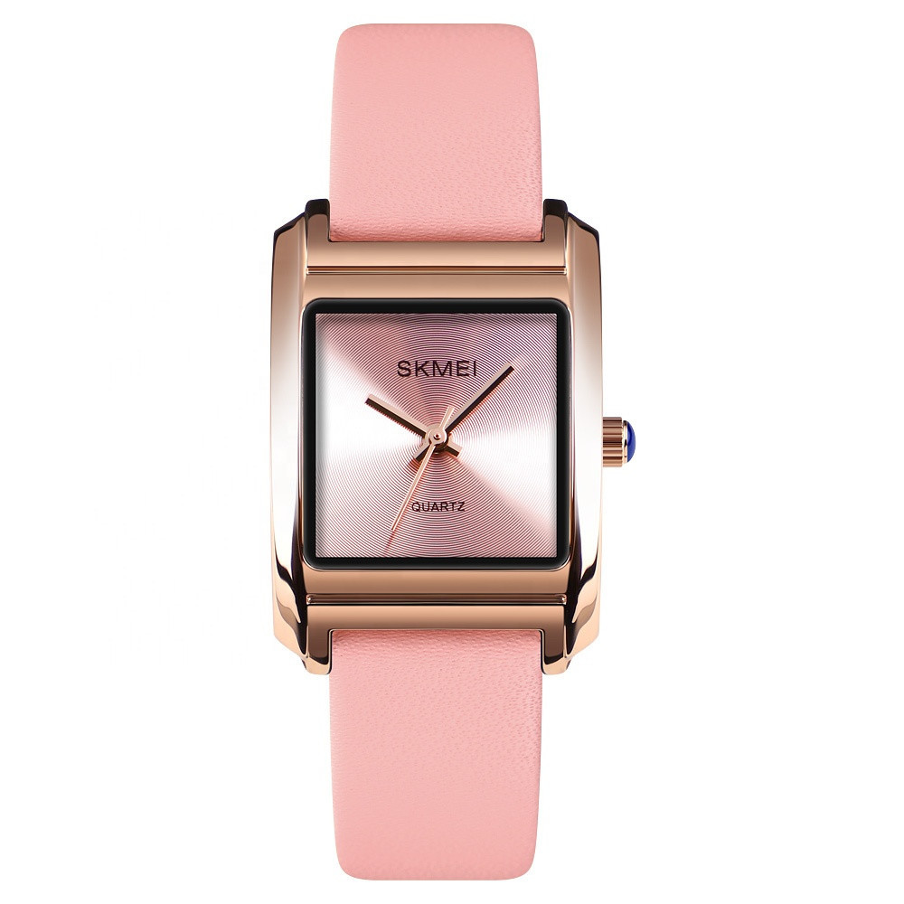 Класичний жіночий годинник Skmei 1432 (Рожеві), фото 1