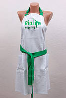 BioLife Фартук с карманами - Белый, 1 шт.