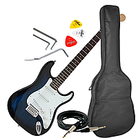 Набор электро гитара J8 BL HMG 101 +чехол MusicBag