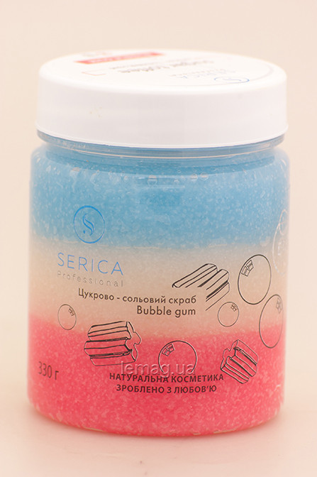 SERICA СКРАБ для тіла BUBBLE GUM, 330 гр