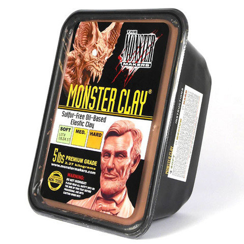 Скульптурний пластилін MONSTER CLAY МОНСТЕР КЛЕЙ м'який 2.05 кг