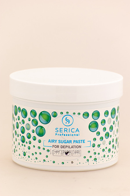 SERICA Повітряна ЗЕЛЕНА цукрова паста - Ультра м'яка, 500 гр