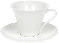 Чайно-кавовий набір "White City Мінімал" 4 чашки 260 мл і 4 блюдця