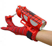 Перчатка Человека Паука с паутиной в комплекте