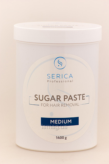 SERICA Матова цукрова паста - ЗЕЛЕНА Середня, 1400 г