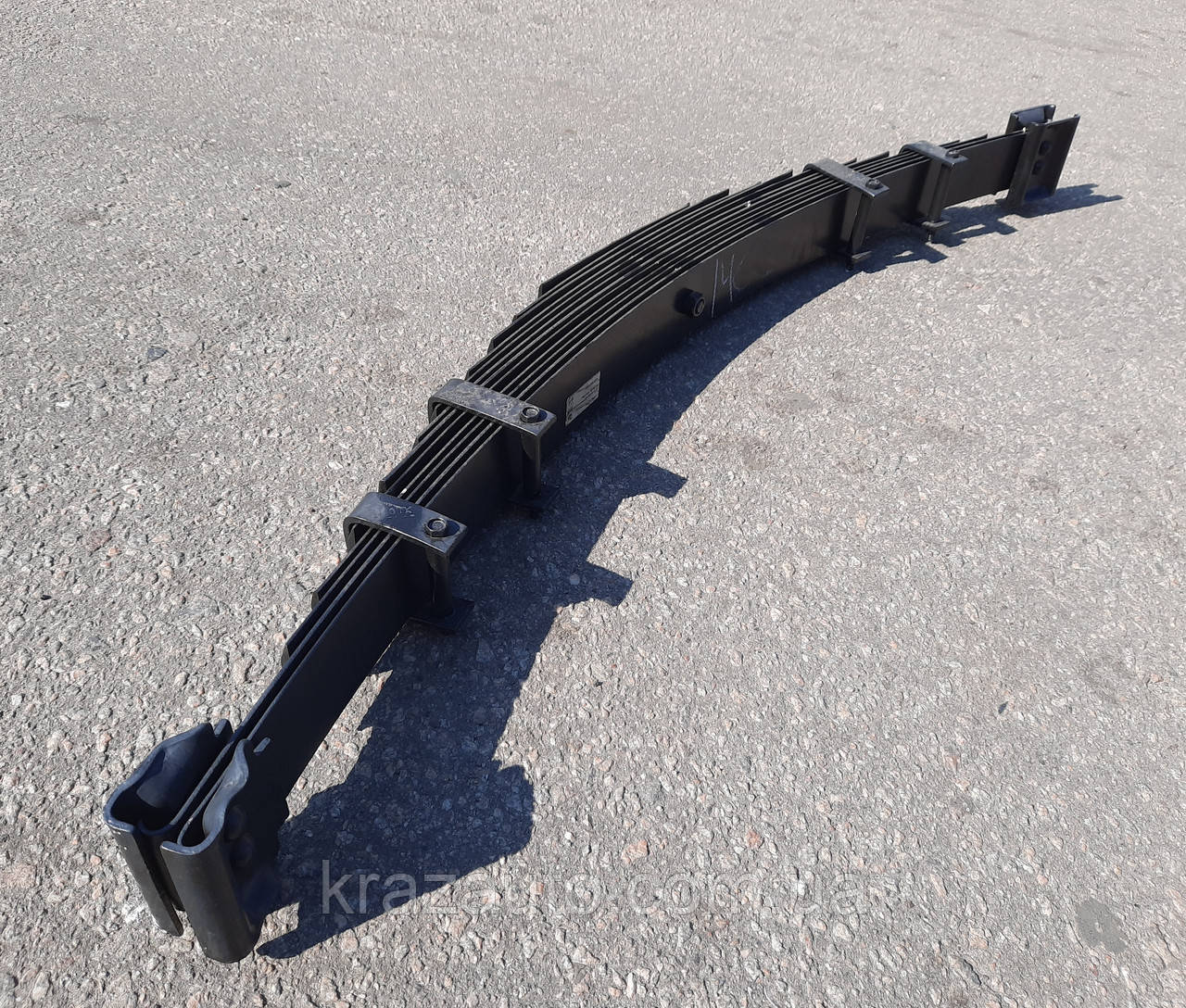 Ресора передня КрАЗ 11-лист. 255Б-2902012-21, фото 1