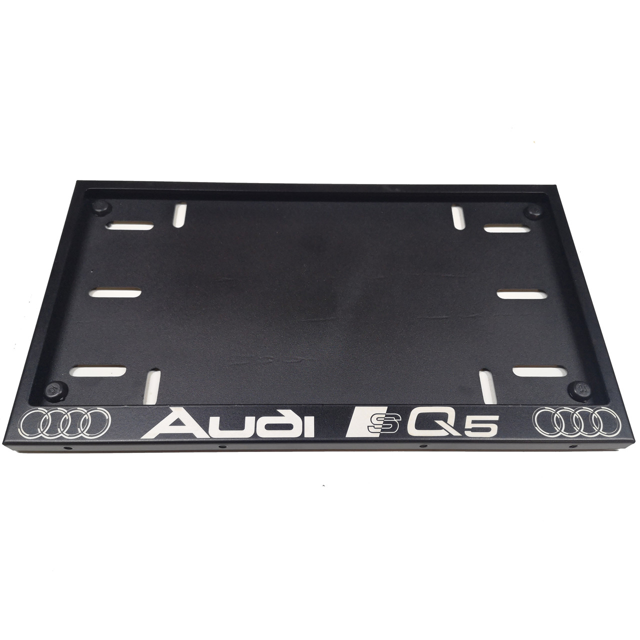 Номерна рамка для авто Audi sQ5 black, рамка під американський номер