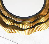 Настінне дзеркало з широкою рамою з металу d60 см, фото 8