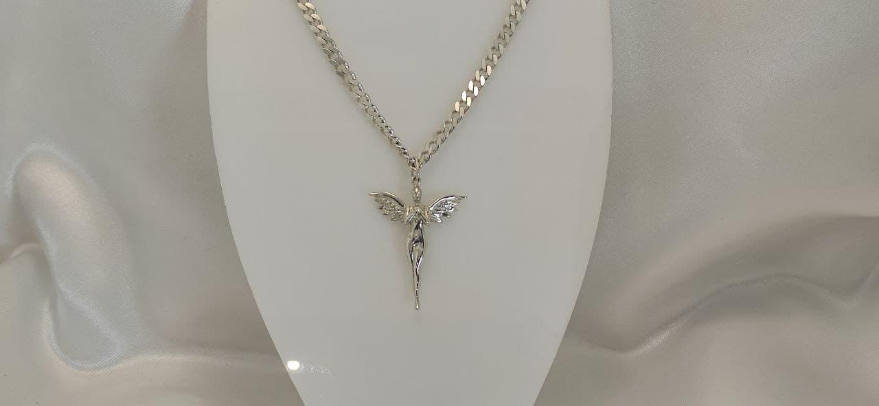 Срібний кулон Ангел з ланцюжком DARIY 1019кул-01