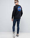 Кежуал світшот наса | кофта з логотипом nasa, фото 3