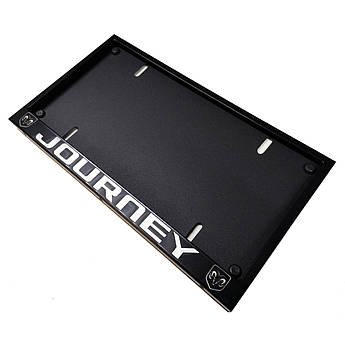 Номерна рамка для авто DODGE Jorney black, рамка під американський номер