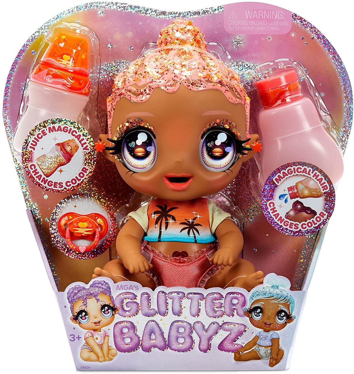 Кукла Cолана Glitter babyz Solana Sunburst MGA
