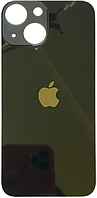 Задняя крышка iPhone 13 mini черная Midnight с большими отверстиями под окна камер оригинал