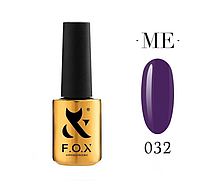 Гель-лак F.O.X Masha Efrosininna 032 Home Books пурпурно-фіолетовий, 7 мл