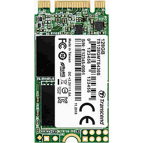 Накопичувач SSD M.2 2242 128 GB Transcend (TS128GMTS430S)