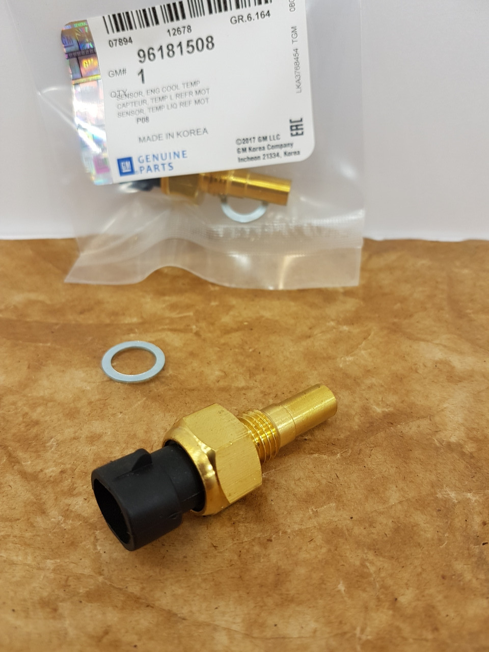 Датчик включення вентилятора Ланос, Нексія, Матіз GM Корея (ориг), фото 1