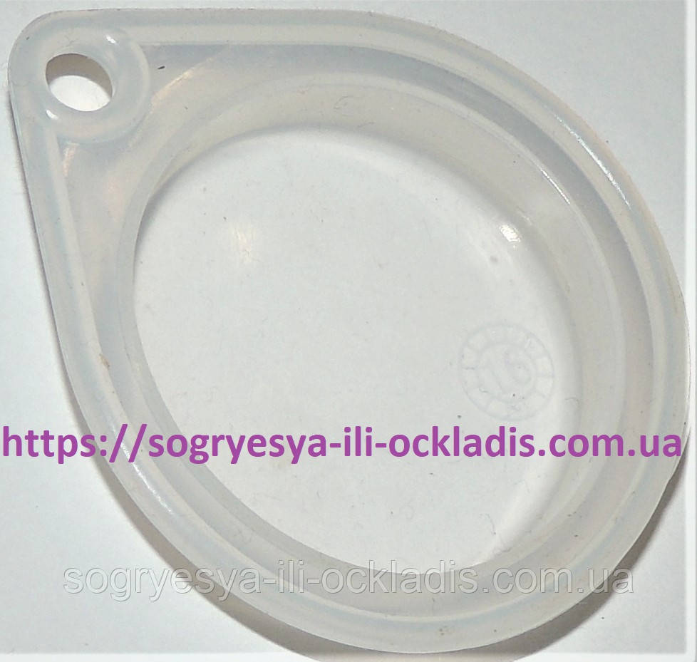 Мембрана конусна 50/58 мм прозора силіконова (б.ф.у, EU) Bosch W10-2P, арт. 8738709315А, к.з. 0650/2, фото 1