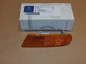 Mercedes S W220 1998-2006 Лівий поворотник повторювач покажчик повороту в бампер USA Новий Оригінал